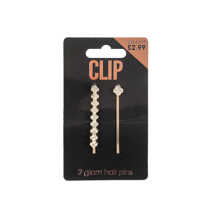 Beauty Outlet Glam 2PC Hair Pins BEAU334