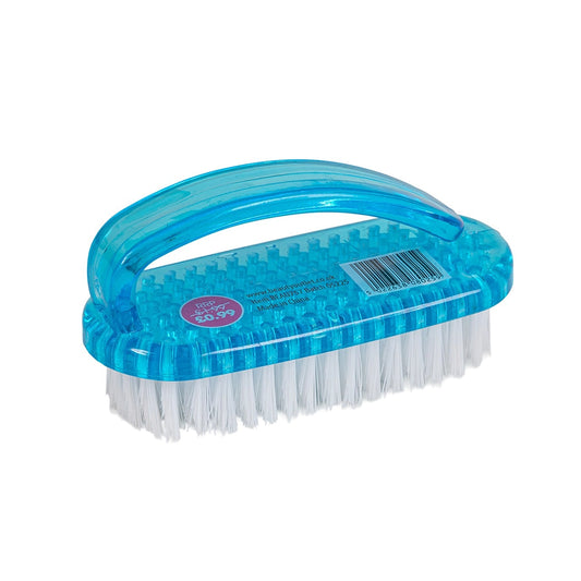 Beauty Outlet Nail Brush WIth Handle Blue BEAU757