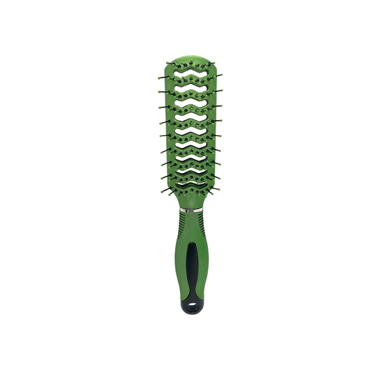 Beauty SalonPro Green Metallic Vent Brush BEAU186