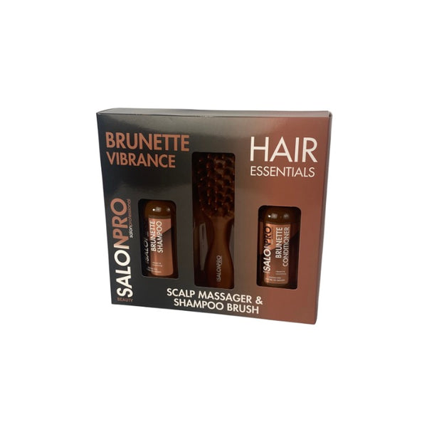 Beauty SalonPro Hair Essentials Set Brunette Vibrance Shampoo