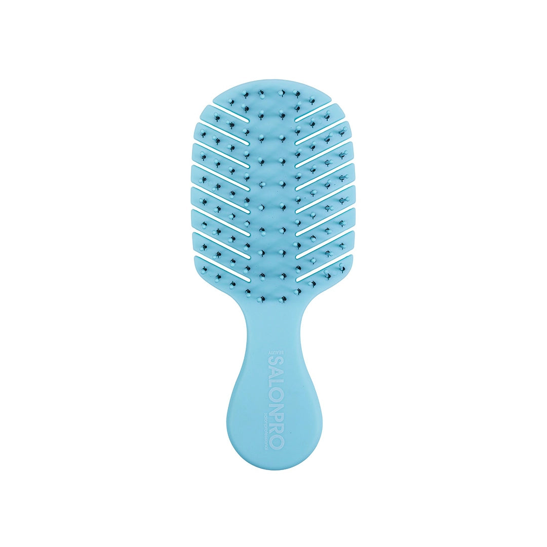 Beauty SalonPro Mini Detangle Hairbrush Blue BEAU753
