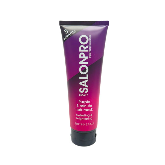 Beauty SalonPro Purple Hair Mask Tube Hydrating & Brightening 250ml