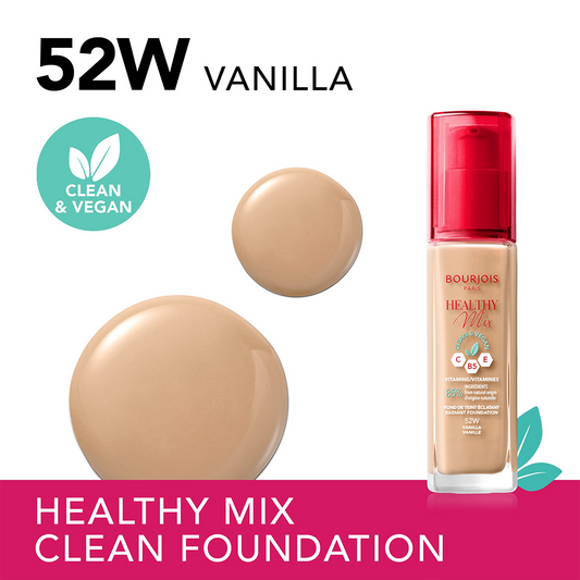 Bourjois Healthy Mix Foundation 52W Vanilla