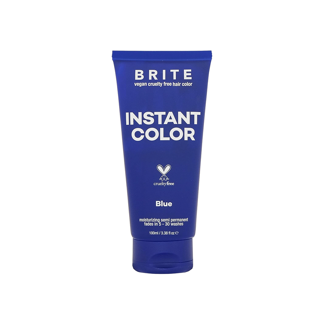 Brite Clean Color Brite Instant Colour Semi Permanent Hair Dye Blue – Beauty Outlet
