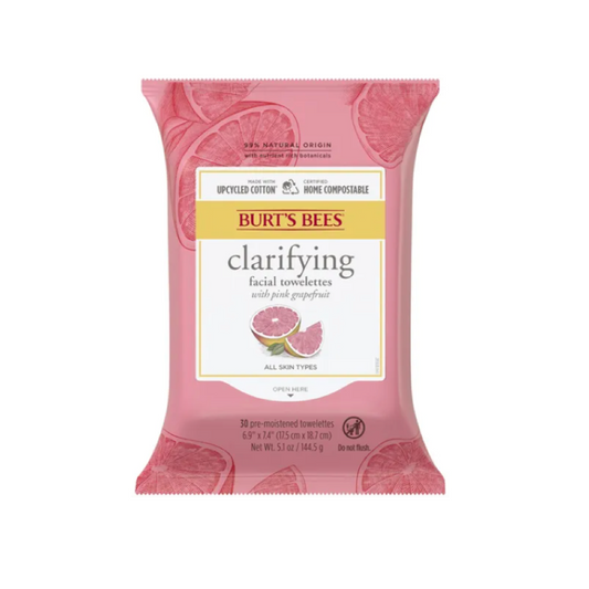 Burts Bees Facial Towelettes Grapefruit