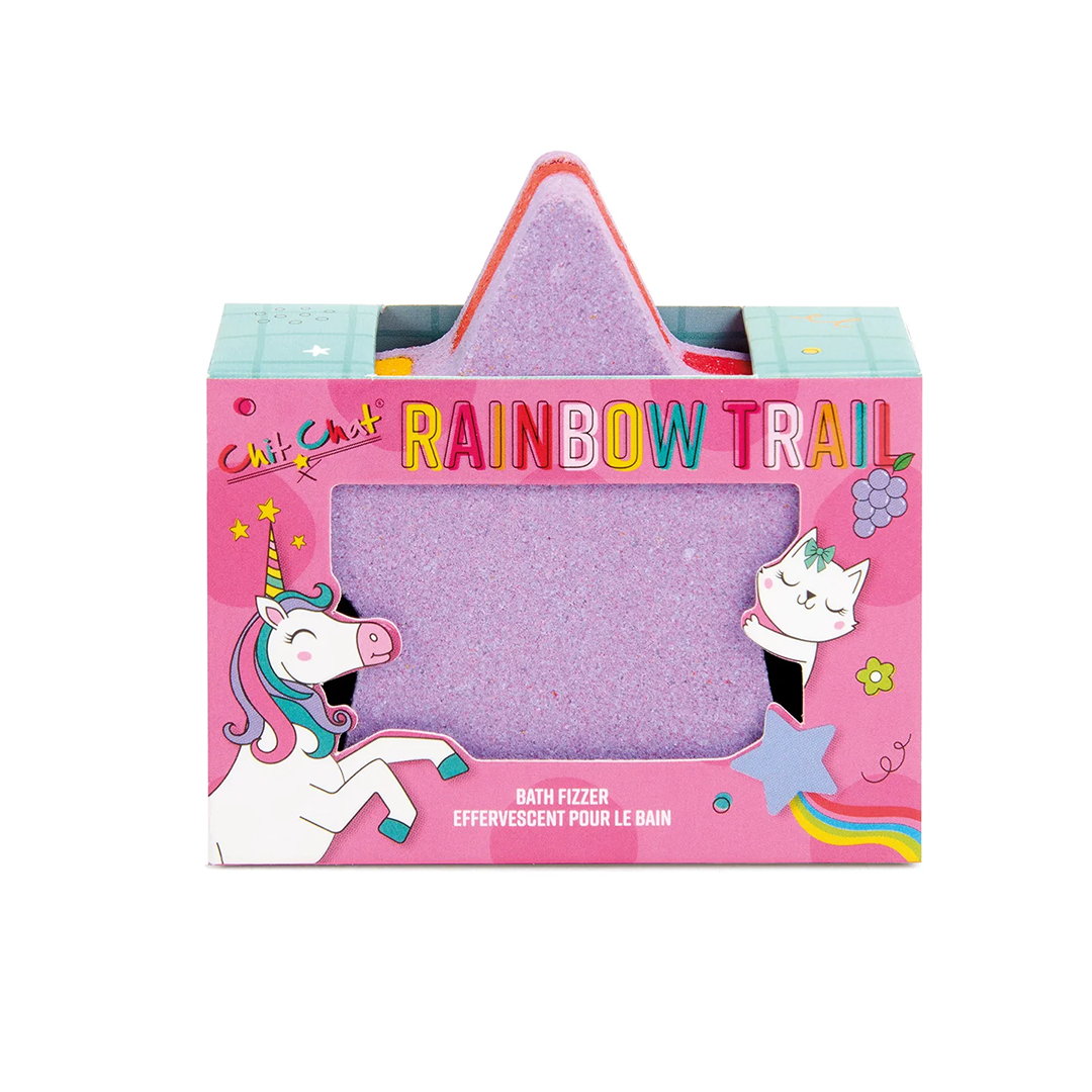 Chit Chat Rainbow Trail Bath Fizzer Star