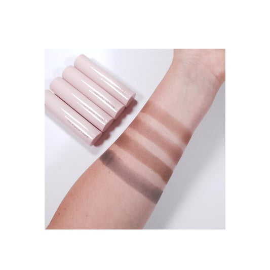 Revolution Brow Powder Stamp & Stencil Kit Dark Brown