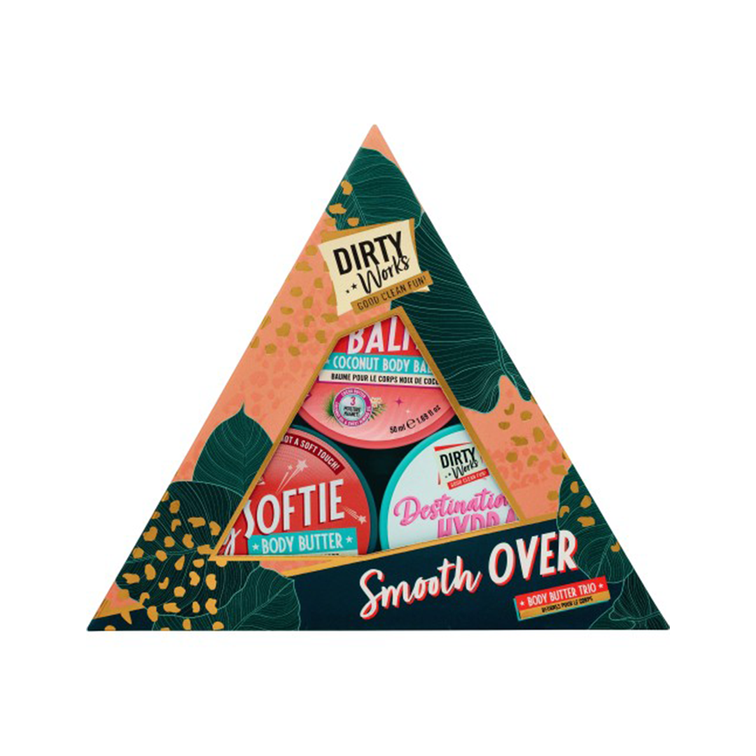 Dirty Works Smooth Over Body Butter Trio Set – Beauty Outlet