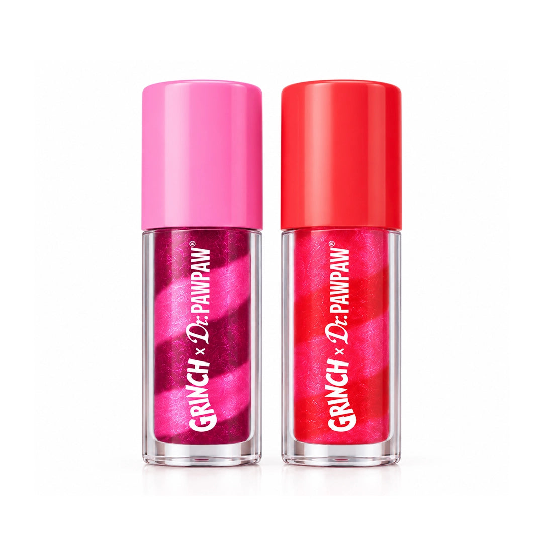 Dr Paw Paw X The Grinch Cindy Lous Sweet Swirl Lip Oil Duo