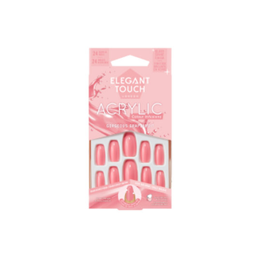 Elegant Touch False Nails Gorgeous Grapefruit