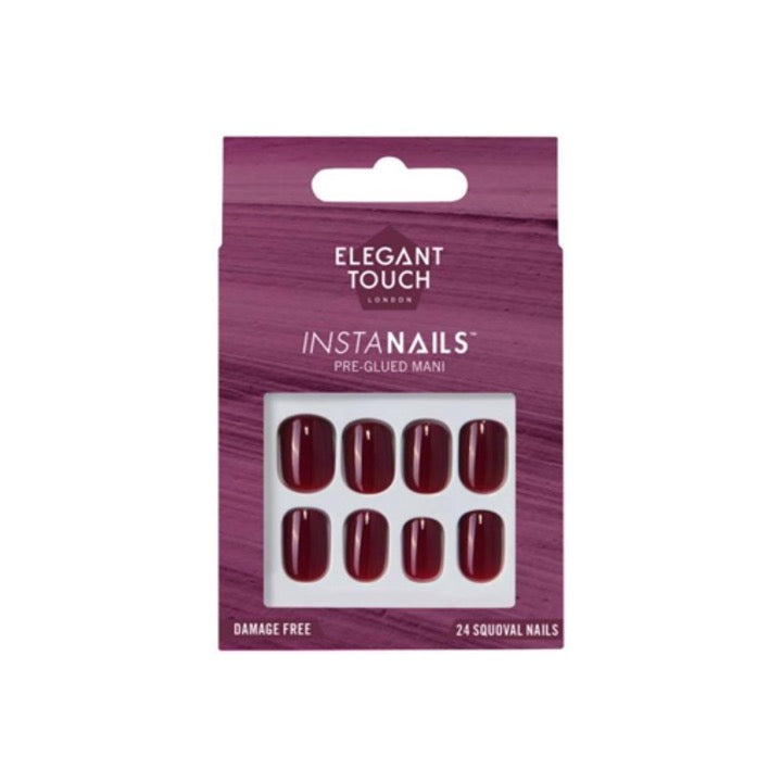Elegant Touch False Nails Insta Nails Divine Wine