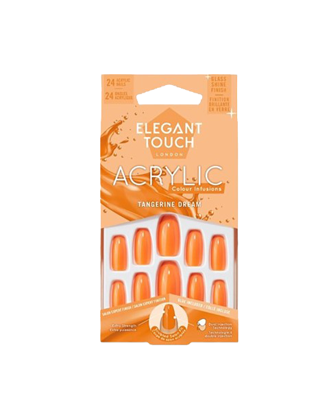 Elegant Touch False Nails Tangerine Dream