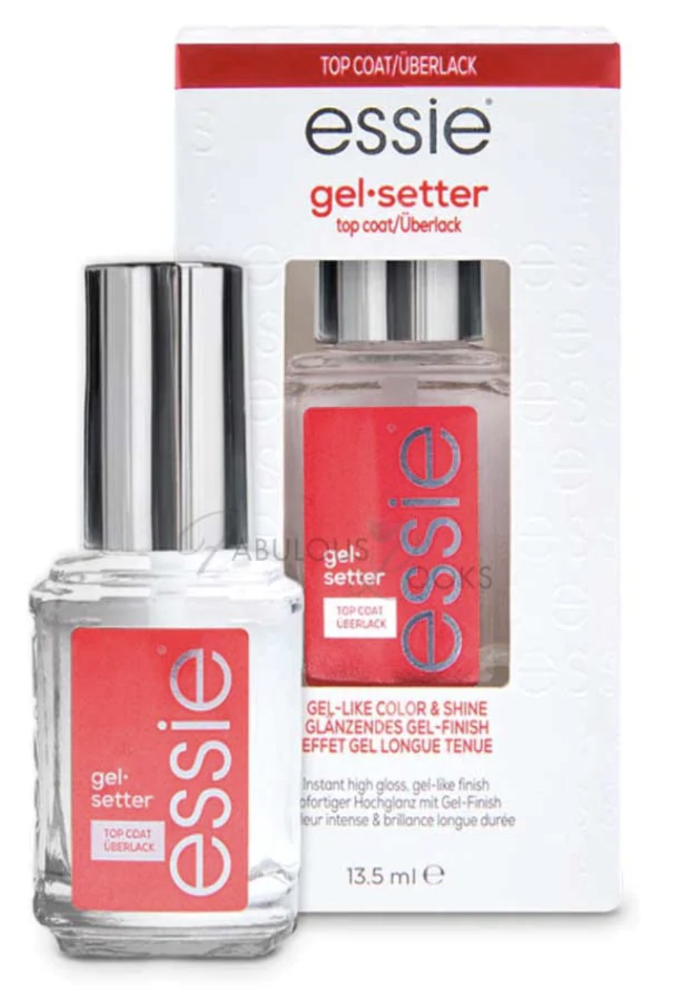 Essie Gel Setter Top Coat in Box