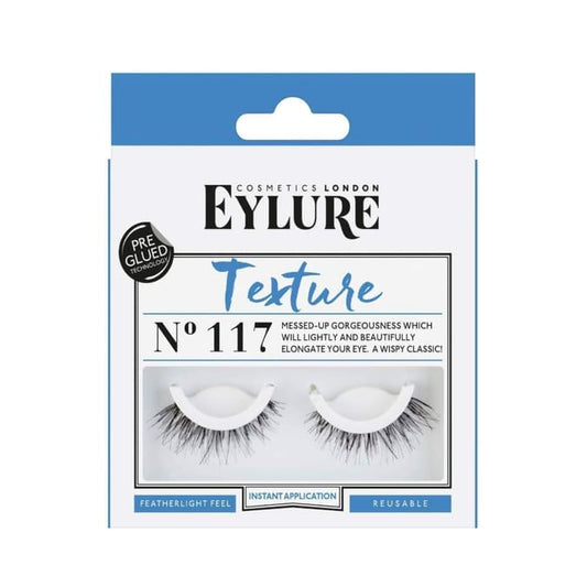 Eylure Texture Pre Glued 117 False Eyelashes