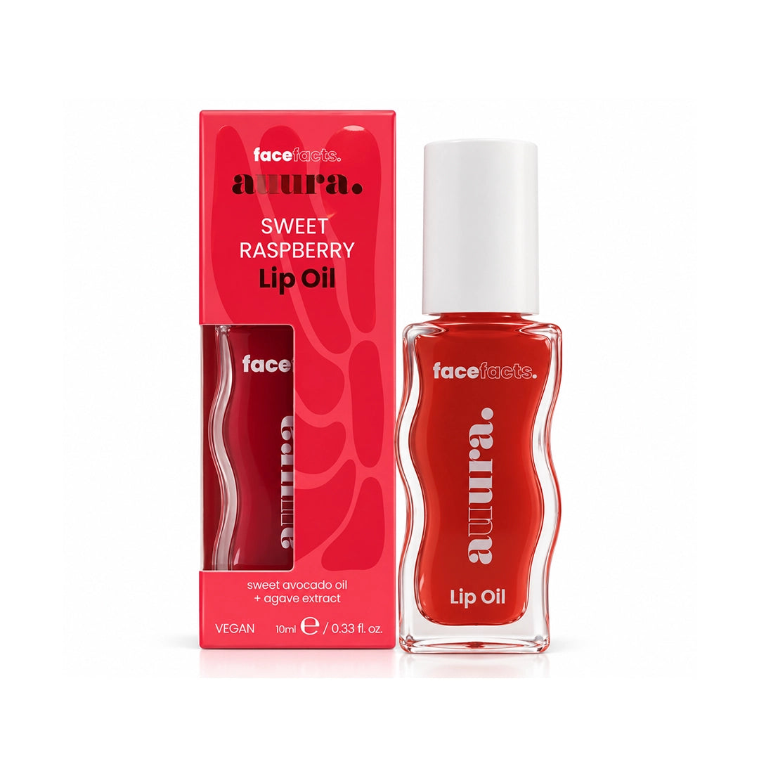 Face Facts Auura Lip Oil Sweet Raspberry 8ml