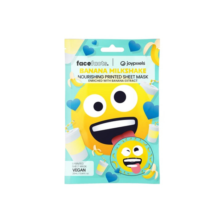 Face Facts Banana Milkshake Sheet Mask Beauty Outlet