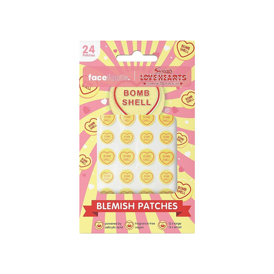 Face Facts Blemish Patches Love Hearts Bomb Shell