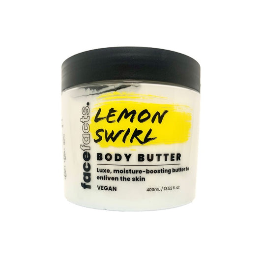 Face Facts Body Butter Lemon Swirl 400ml