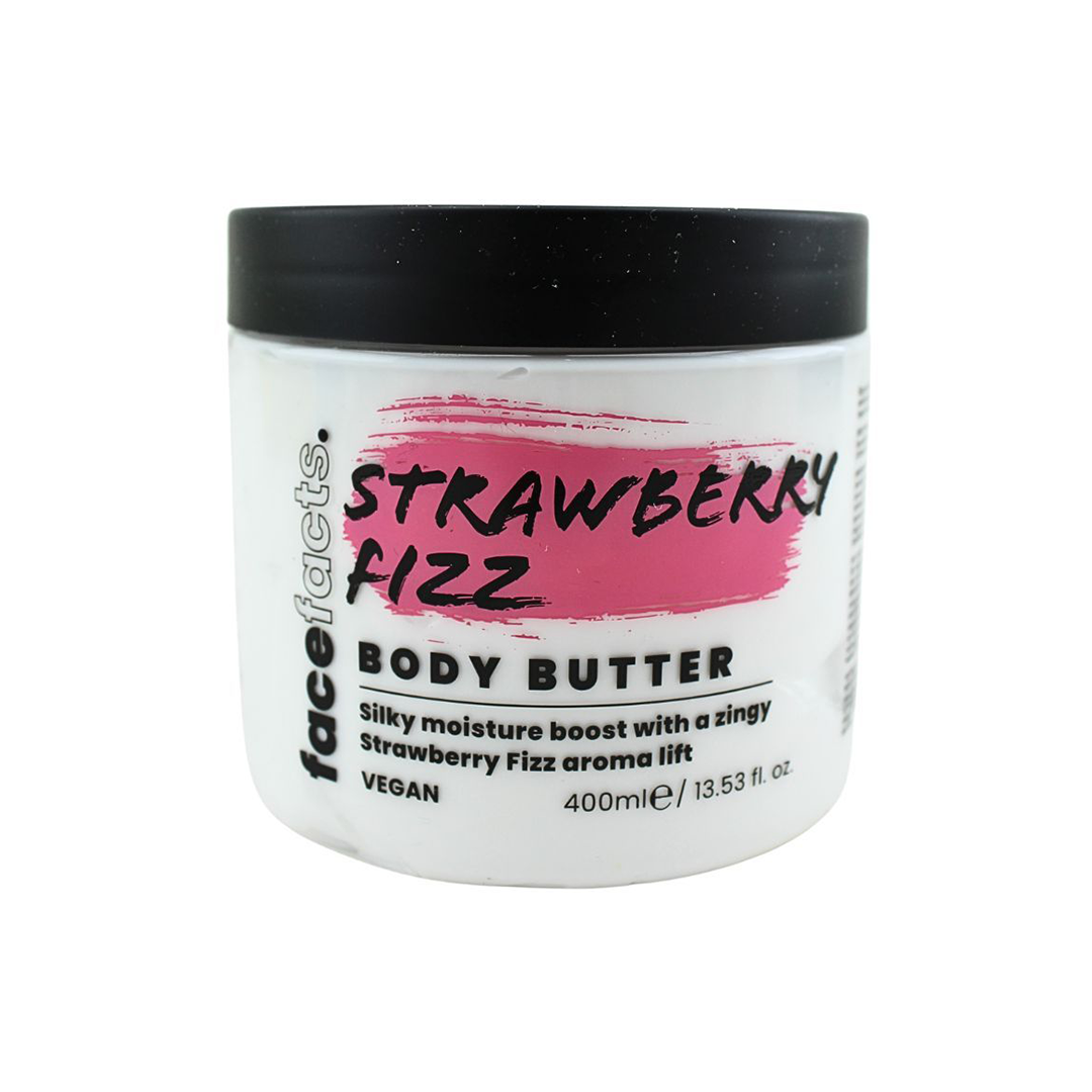Face Facts Body Butter Strawberry Fizz 400ml