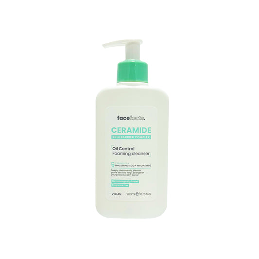 Face Facts Ceramide Oil Control Foaming Cleanser 200ml