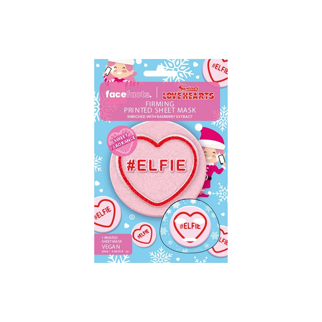 Face Facts Love Hearts Elfie Rejuvenating Sheet Mask