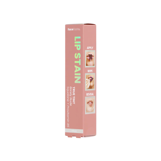 Face Facts Lip Stain True Tint Barely Nude W Squalane & Provitamin B5