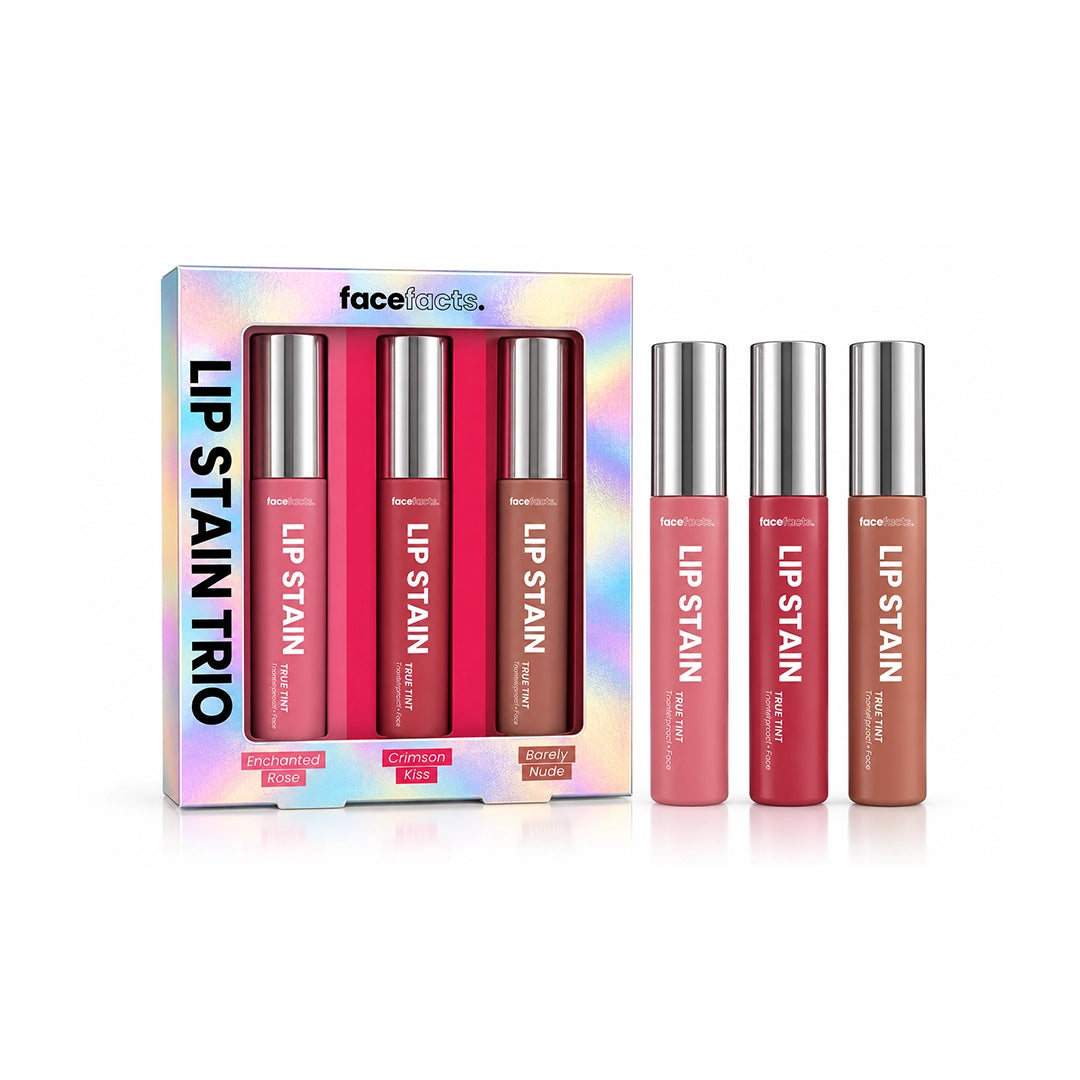 Face Facts Lip Stain True Tint Trio Set