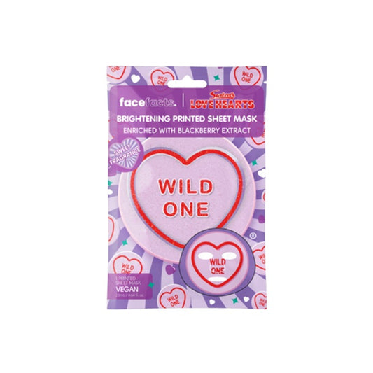 Face Facts Love Hearts Sheet Mask Wild One