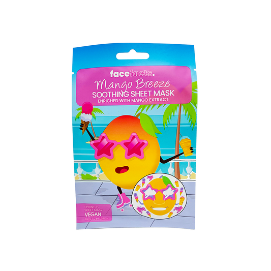 Face Facts Mango Breeze Soothing Printed Sheet Mask