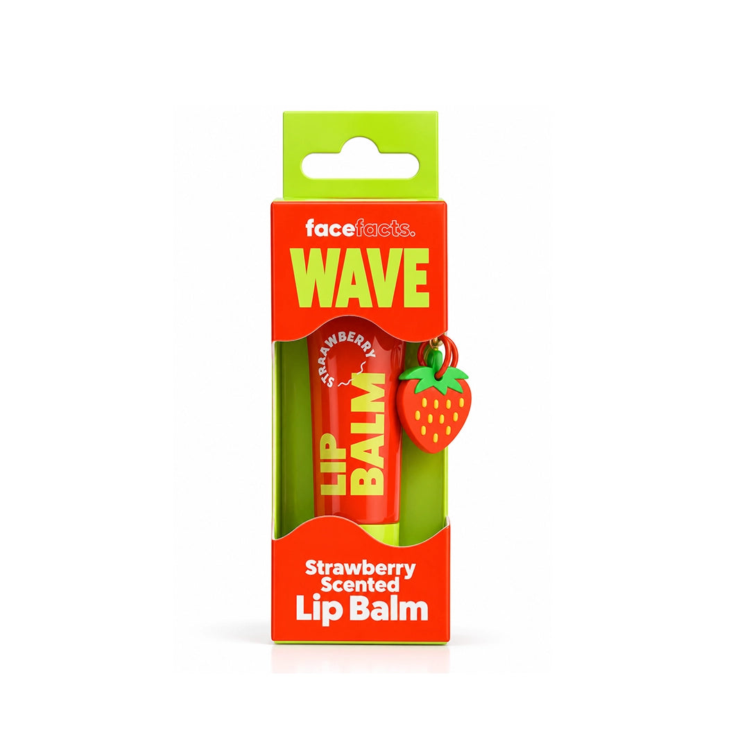 Face Facts Wave Lip Balm Heart Eyes Strawberry Scented