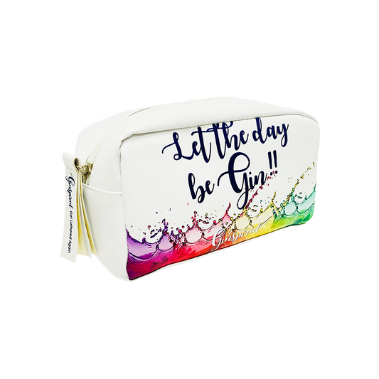 Ginspired Let The Day Be Gin Toiletry Bag