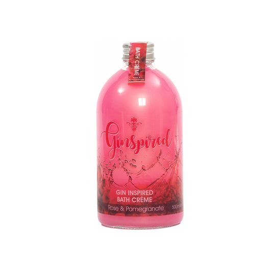 Ginspired Bath Creme Rose & Pomegranate 500ml