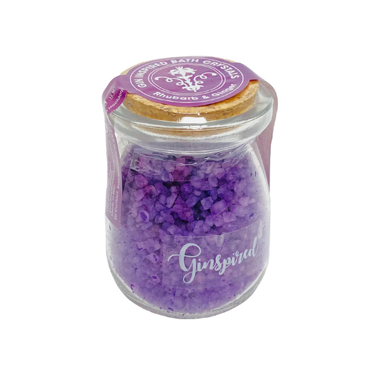 Ginspired Mini Bath Crystals Rhubarb & Ginger 110g