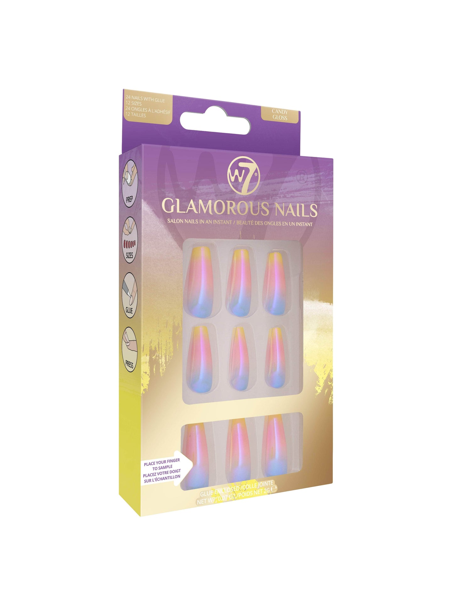 W7 Glamorous Nails Candy Gloss
