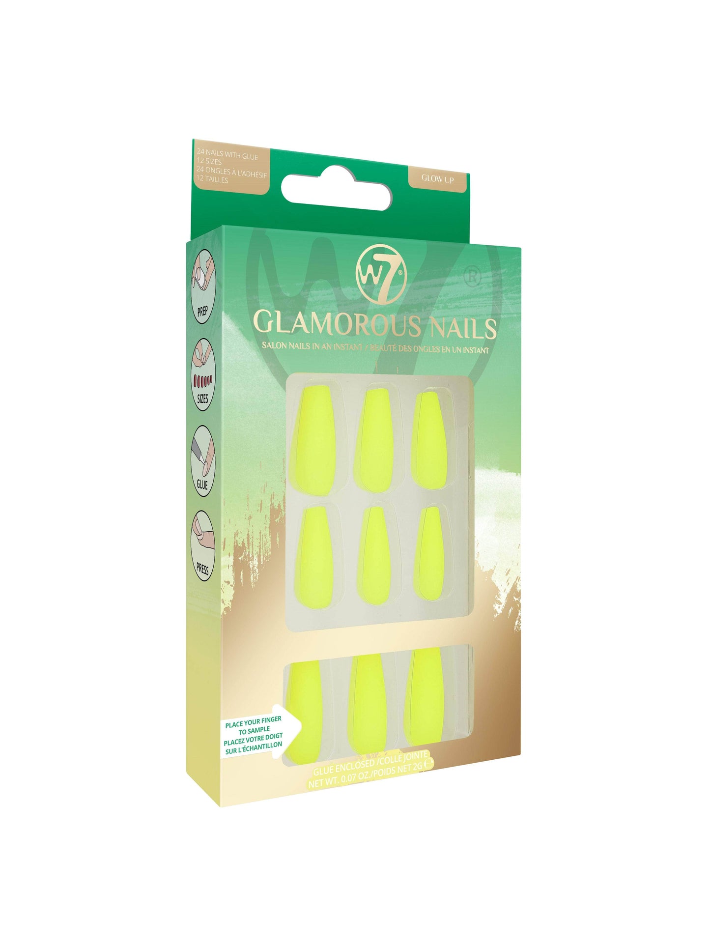 W7 Glamorous Nails Glow Up