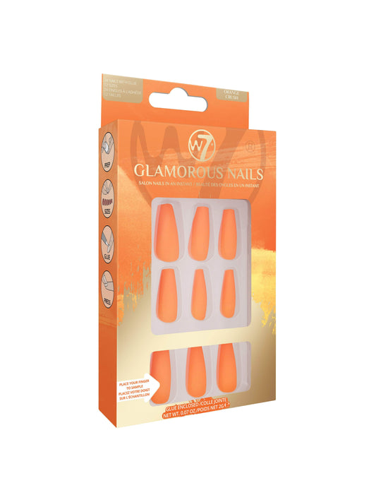 W7 Glamorous Nails Orange Crush