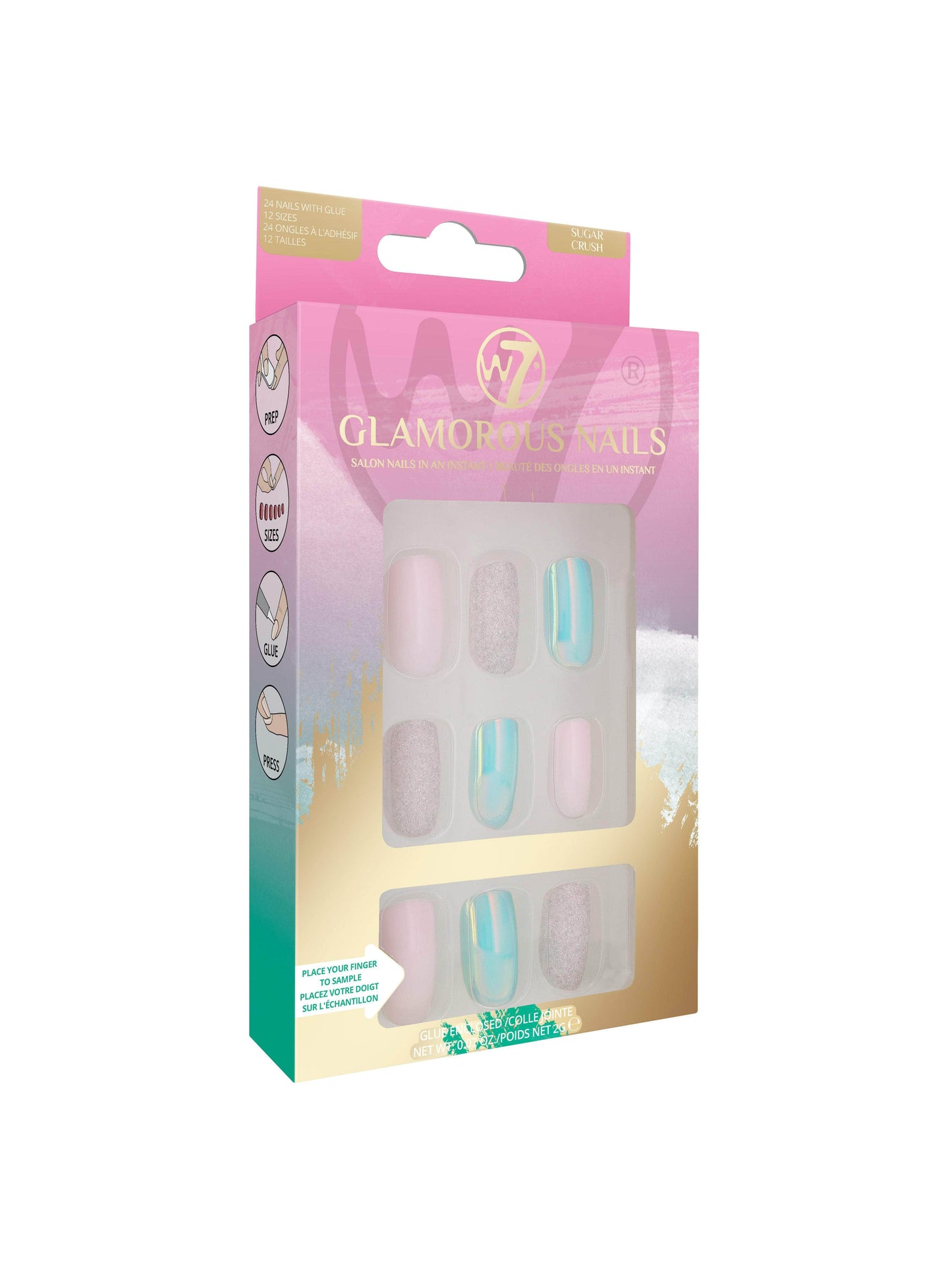 W7 Glamorous Nails Sugar Crush