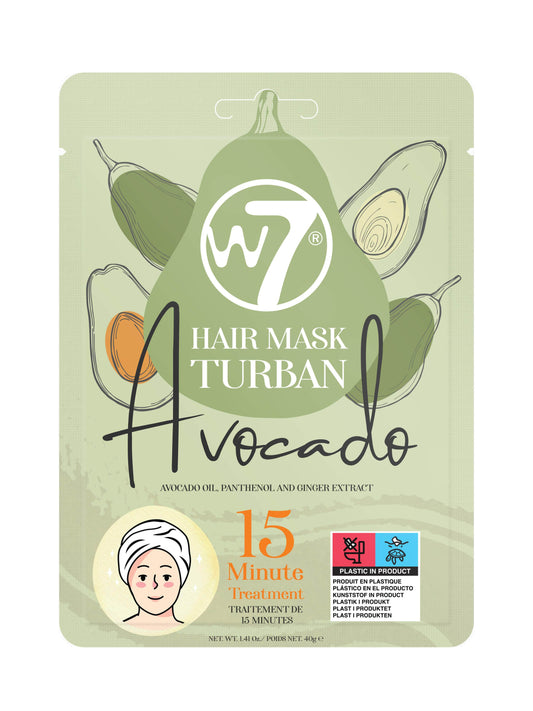 W7 Hair Mask Turban Avocado