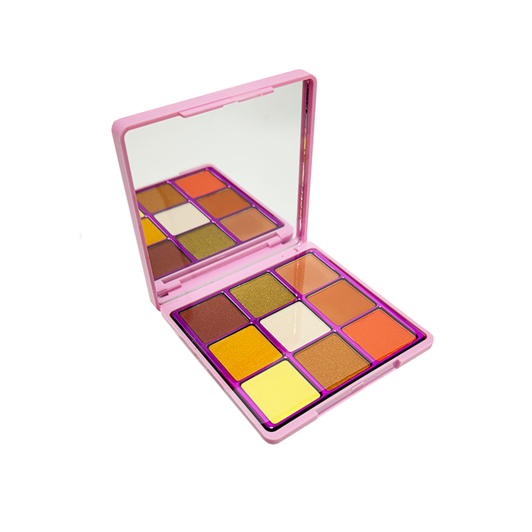 I Heart Revolution Makeup Eyeshadow Palette Glitter Lips