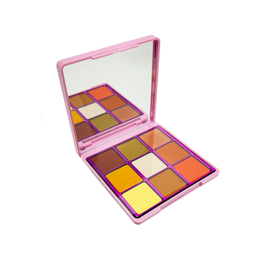 I Heart Revolution Makeup Eyeshadow Palette Glitter Lips