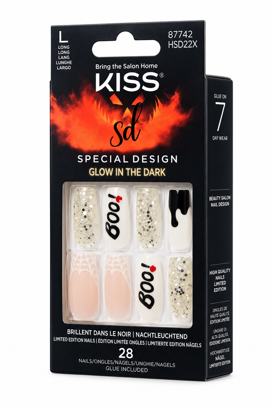 Kiss Special Design 28 Nails 87742 Boo!