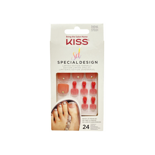 Kiss Special Design 24 Toenails 84846
