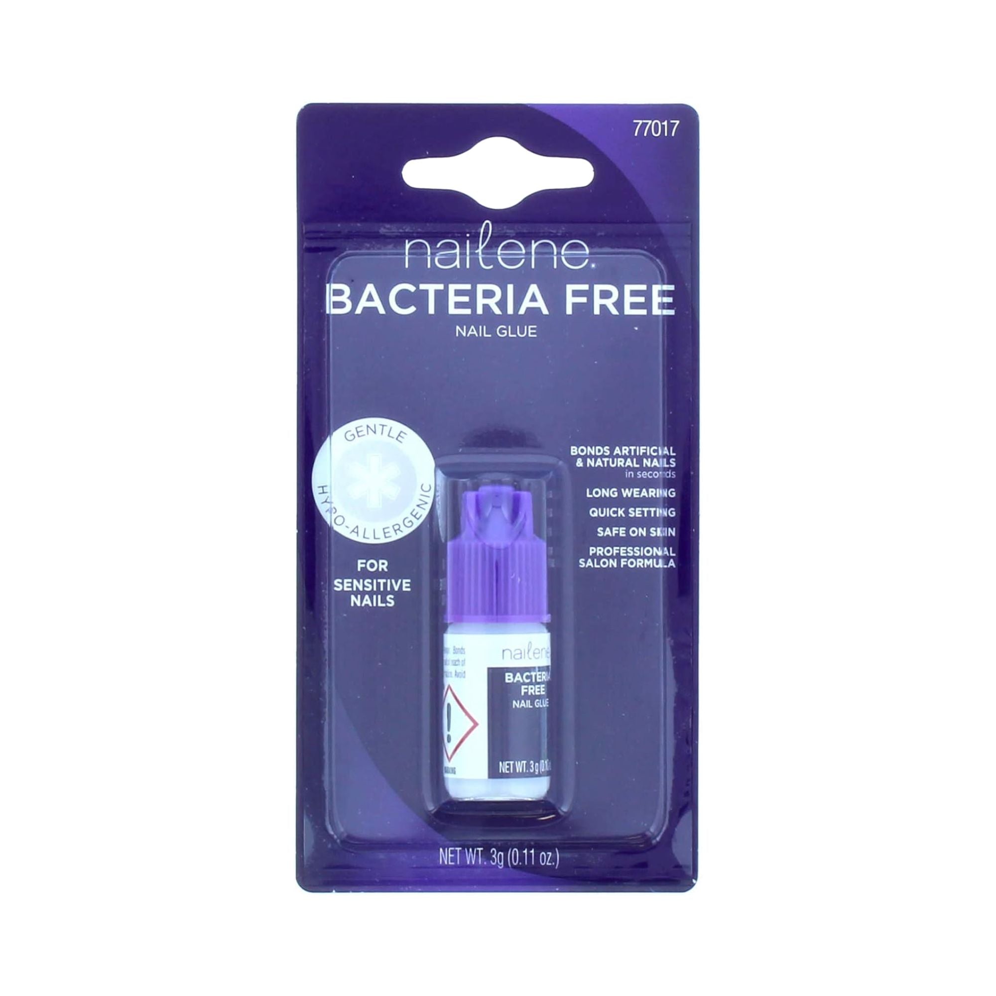Nailene Bacteria Free Nail Glue 3g – Beauty Outlet
