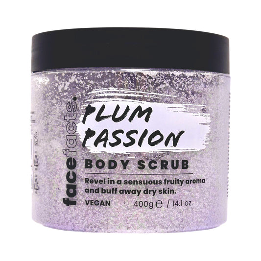 Face Facts Body Scrub Plum Passion 400g