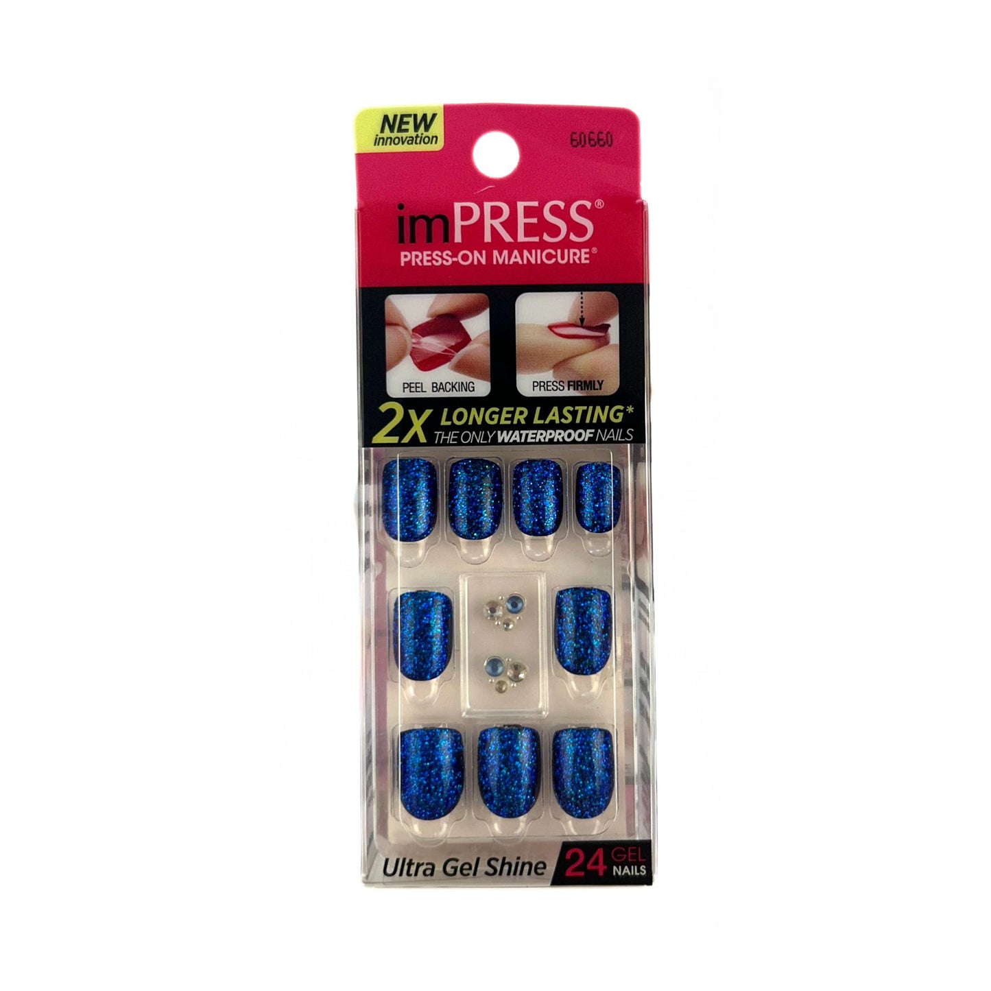 Kiss Impress Bright as a Feather Nails 60660 Blue