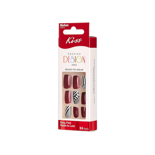Kiss Fashion Design 24 Nails Dazzle DGBD01