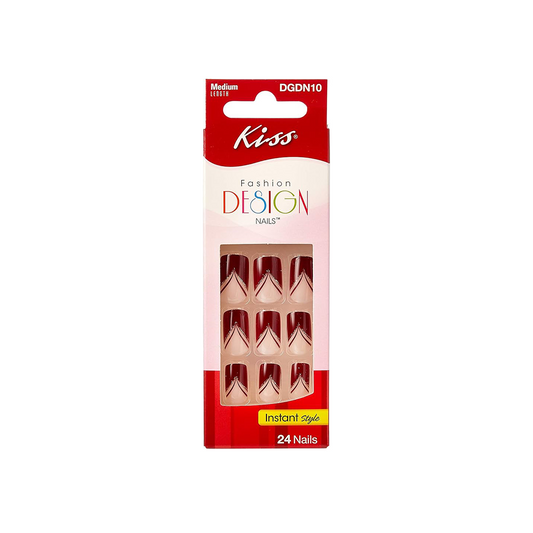 Kiss Fashion Design Nails Medium Hip DGDN10