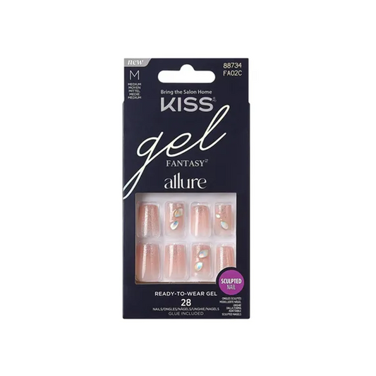 Kiss Gel Fantasy Allure 28 Medium Nails 88734