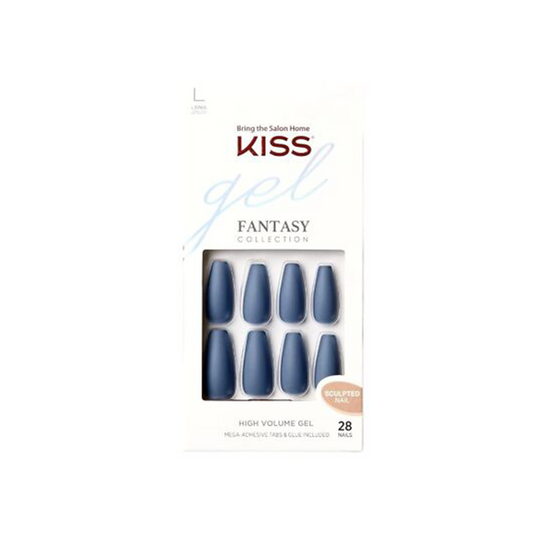 Kiss Gel Fantasy Long Length False Nails 82958