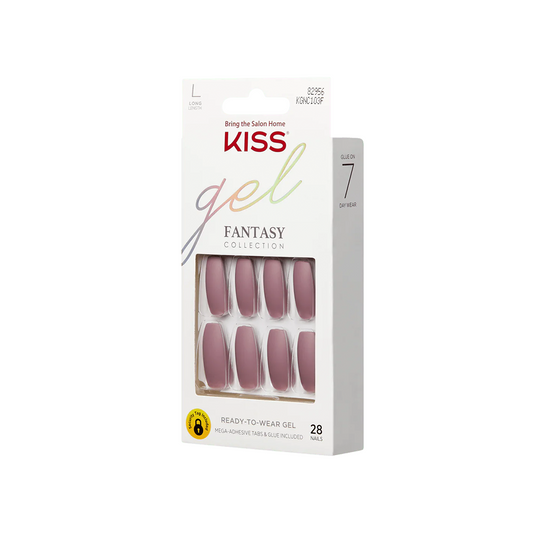 Kiss Gel Fantasy Long Length 28 Nails 82956